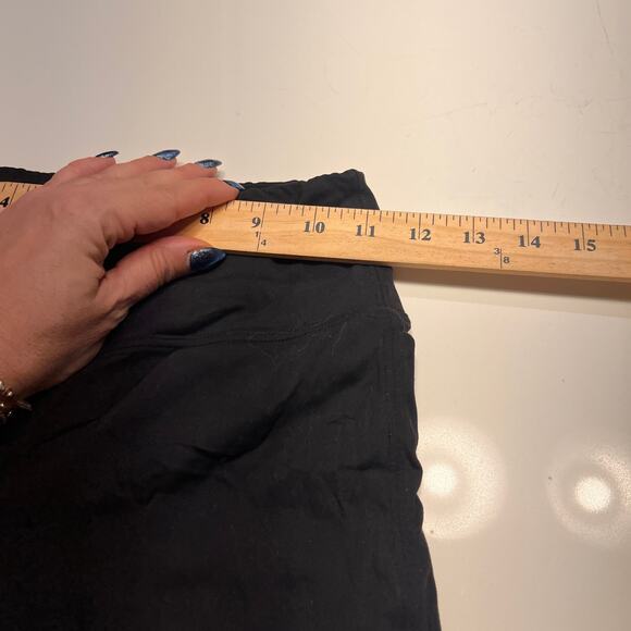 & Other Stories Black Biker Shorts Sz XS - Picture 5 of 5